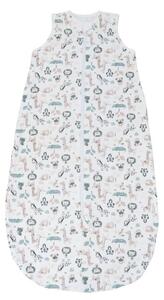Sac de dormit copii ajustabil din material flausat 0-18 luni Kidizi Safari, 1 tog