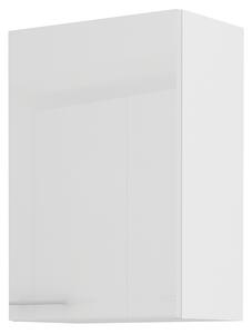 Dulap superior de bucătărie Lavera 50 G 72 1F (alb + alb lucios). 1032352