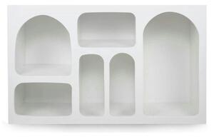 Comoda LIVA, alb, PAL melaminat, 120x35x74 cm