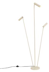 Lampă de podea modernă bej cu 3 lumini GU10 35mm - Thomas