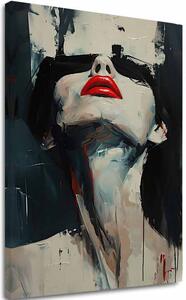 Imaginea pe panza Red Lips - Dramatic Design