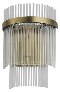Aplică Endon 99168 MARIETTA 1xE14/6W/230V alamă/transparent