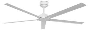 Ventilator de tavan Monza, alb, DC, silențios, Ø 152 cm, IP55 - Beacon Beacon Lighting, Monza, Alb, Camera de zi, Aluminiu, Modern