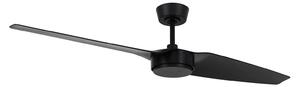 Ventilator de tavan Condor negru DC, silențios, Ø 137 cm - Beacon Beacon Lighting, Condor, Negru, Camera de zi, Plastic, Modern