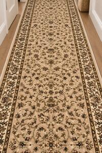 Traversa Hol, Model Clasic 1555 110, Festonata Latime 60 cm, Crem Bej 60 x 300