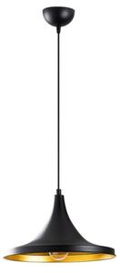 Lustră pe cablu BERCESTE 1xE27/40W/230V neagră