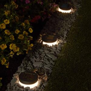Luxform Lampă solară de grădină cu LED Avignon, 4 buc., negru 23447.000.01