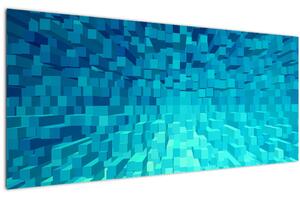 Tabloul - cuburi abstracte (120x50 cm)