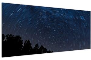 Tabloul cu cerul nocturn (120x50 cm)