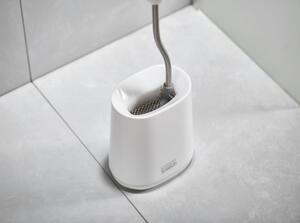 Perie WC albă din plastic Flex Lite - Joseph Joseph