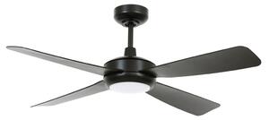 Ventilator de tavan Slipstream cu lumină, negru, silențios - Beacon Beacon Lighting, Slipstream, reglabil, Negru, Camera de zi, Plastic, Modern