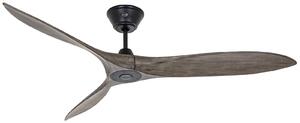 Ventilator de tavan Eco Airscrew, 152 cm, negru, lemn - CasaFan CasaFan, Eco Airscrew, Lemn, Camera de zi, Lemn, Modern