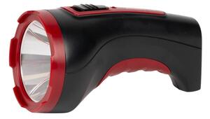 Lanterna Reincarcabila Erste Kimy 5W LED, Lumina Puternica Camping, Design Ergonomic Rosu IP20, Ideala pentru Urgente, Acumulator Rapid Integrat