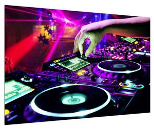 Tablou cu DJ (90x60 cm)