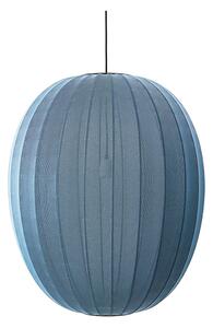 Made By Hand - Knit-Wit 65 High Oval Lustră Pendul Blue Stone