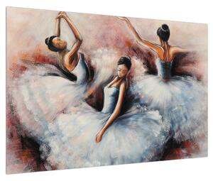 Tablou cu balerină (90x60 cm)