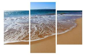 Tablou cu plaja mării cu nisip (90x60 cm)