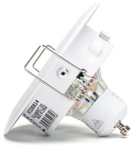 Aigostar - Set 3x spoturi LED încastrate, soclu GU10 1x/4,5W/230V 4000K, alb