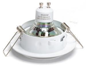 Aigostar - Set 3x spoturi LED încastrate, soclu GU10 1x/4,5W/230V 4000K, alb