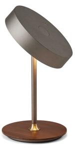 Halo Design 745791 – Lampă LED reîncărcabilă cu dimmer ON THE MOVE, LED/2,5W/4000 mAh, gri/lemn