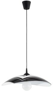 Lustră pe cablu CZANI 1xE27/15W/230V, neagră