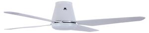 Ventilator de tavan cu LED Aria CTC, alb, 122 cm, silențios - Beacon Beacon Lighting, Aria CTC, reglabil, Alb, Camera de zi, Plastic, Modern