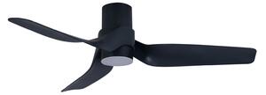 Ventilator de tavan Nautica cu lumină, negru, silențios - Beacon Beacon Lighting, Nautica, reglabil, Negru, Camera de zi, Plastic, Modern