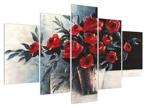 Tablou cu trandafiri (150x105 cm)