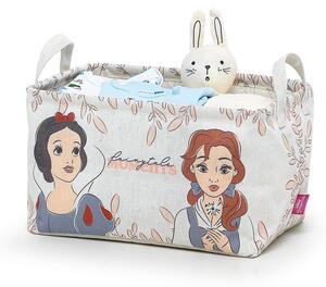 Coș de depozitare din material textil pentru copii Domopak Disney Princess, 32 x 23 x 19 cm