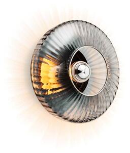 Design By Us - New Wave Optic Aplică de Perete XL Smoke/Silver