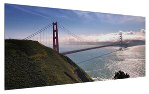 Tablou cu Golden Gate Bridge (120x50 cm)