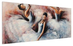 Tablou cu balerină (120x50 cm)