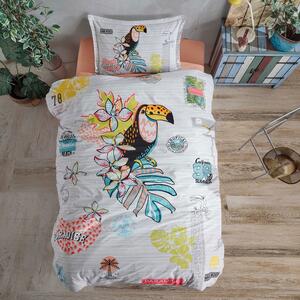 Lenjerie de pat ranforce 100% bumbac – o persoană (Paradise)