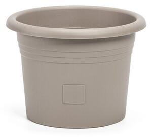 Plastia Ghiveci cu auto-apărare Narza 40 cmdiametru, taupe, diam. 40 cm