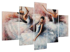 Tablou cu balerină (150x105 cm)
