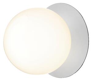 Nuura - Liila 1 Large Aplică de Perete/Plafonieră Light Silver/Opal White