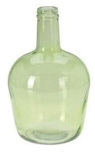 Vaza Old Times din sticla verde 30 cm
