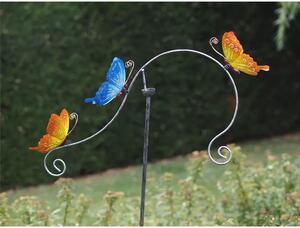 Figurina metal Balance 3 butterflies, 130x5x60 cm