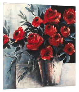 Tablou cu trandafiri (30x30 cm)