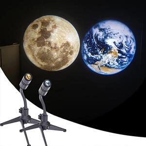 Lampa proiector earth / moon pentru interior cu led de 3w, onuvio®
