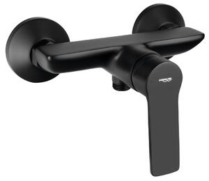 Aqualine Aqualine, baterie de duș SINTRA cu montare pe perete, negru mat, SX011B