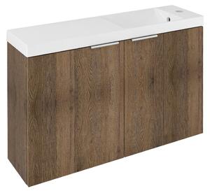 Sapho Sapho, Dulap lavoar LATUS X 78.8x50x22cm, stejar Sherwood, LT110-SET05
