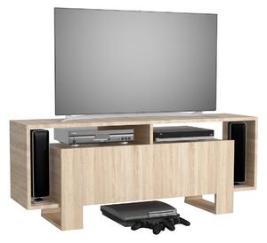 Comoda TV haaus Melville, Stejar Sonoma, 120 x 33 x 48 cm