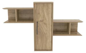 Raft OLIDA, nuc, PAL melaminat, 119x35x52 cm