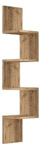 Raft WL9-A, stejar, PAL melaminat, 22x22x117 cm