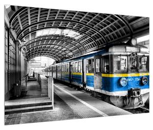 Tablou cu tren istoric (90x60 cm)