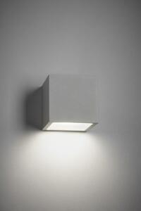 Light-Point - Cube XL LED 3000K Aplica de Exterior Down Silver
