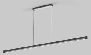 Light-Point - Inlay S1900 Linear Lustră Pendul Matt Black/Satin Silver