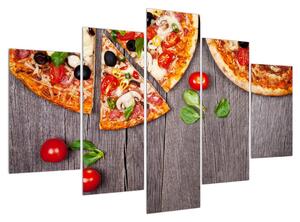 Tablou cu pizza (150x105 cm)