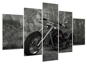 Tablou cu motocicleta (150x105 cm)